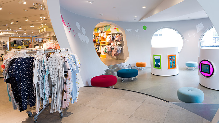 Kids corner H&M | IKC retail