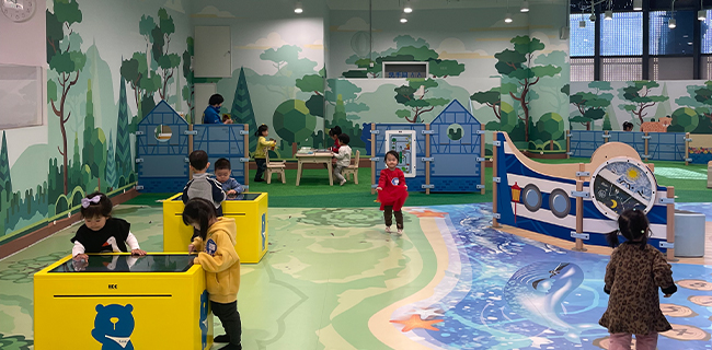 IKC duży kącik zabaw dla dzieci w hurtowni METRO China w Yanjiao